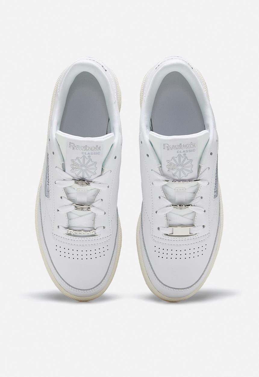 Reebok - Club C 85 - white / silver met. / pure grey
