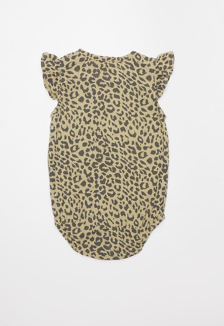 Cotton On - Lola playsuit - beige & charcoal 