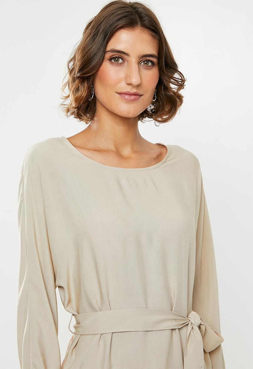 edit - Long sleeve tunic - beige