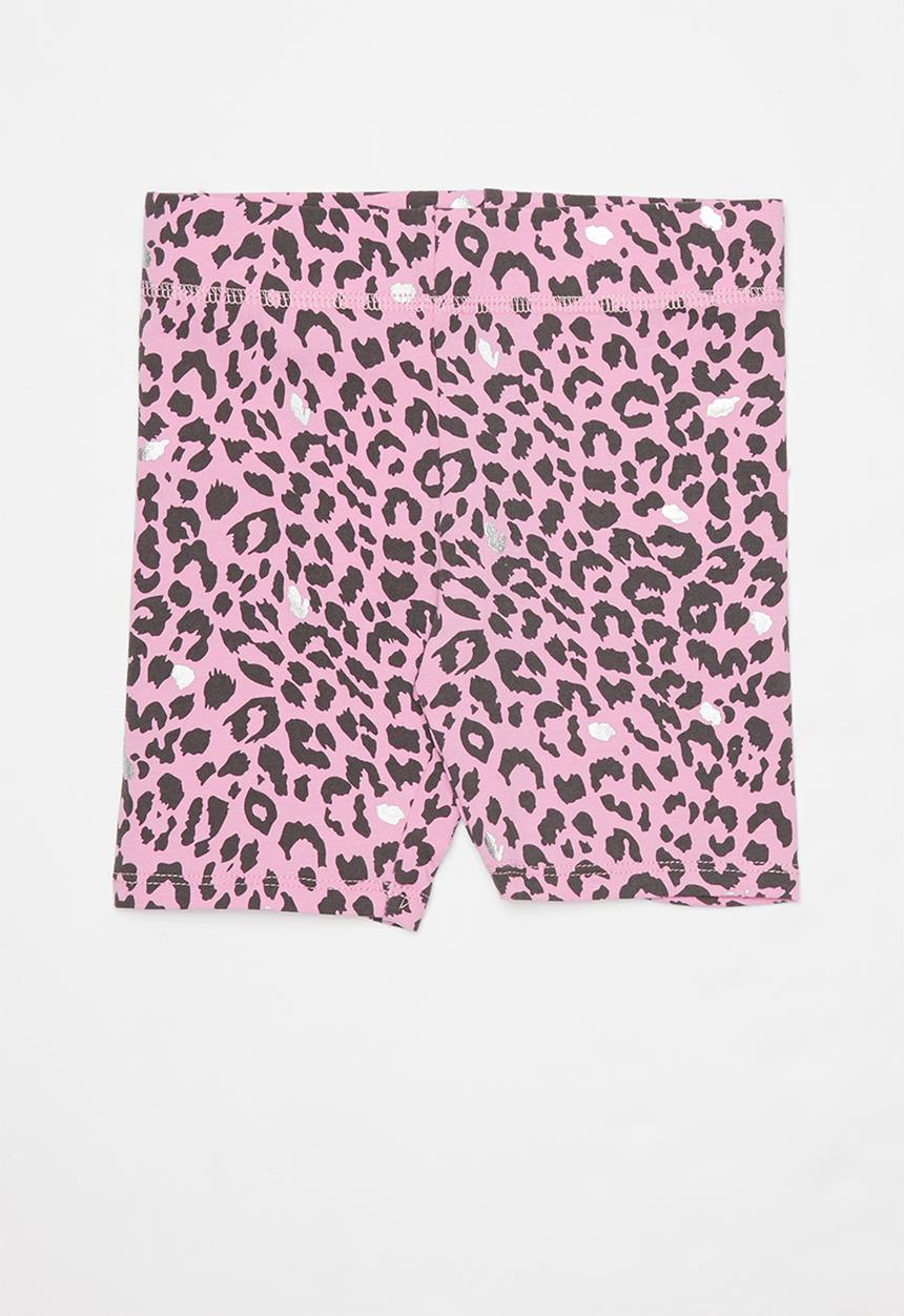 Cotton On - Hailey short - pink & black 