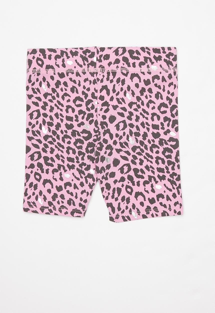 Cotton On - Hailey short - pink & black 