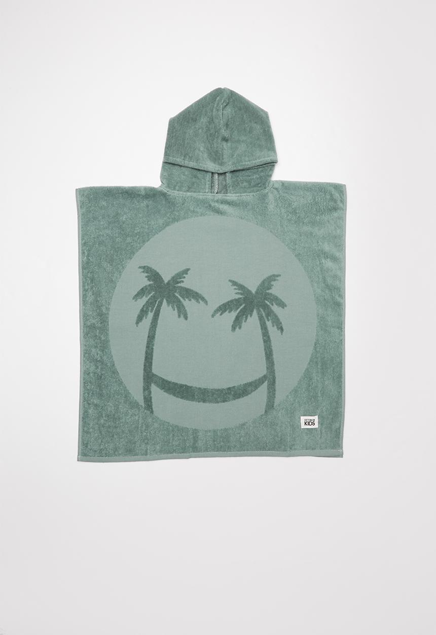 Cotton On - Kids hooded towel - green 