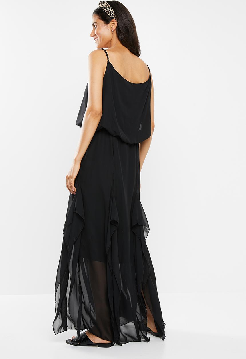 STYLE REPUBLIC - Fit & flare maxi dress - black