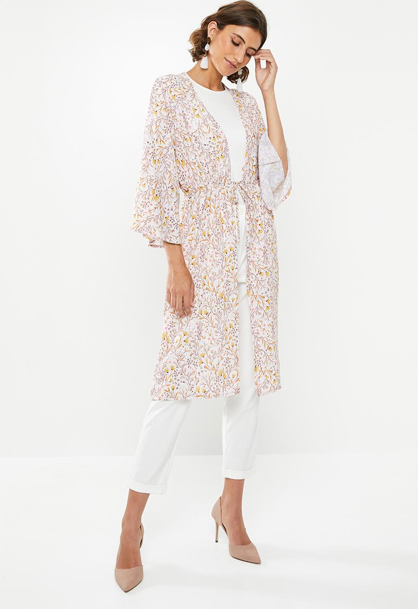edit - Draw waist kimono - multi 