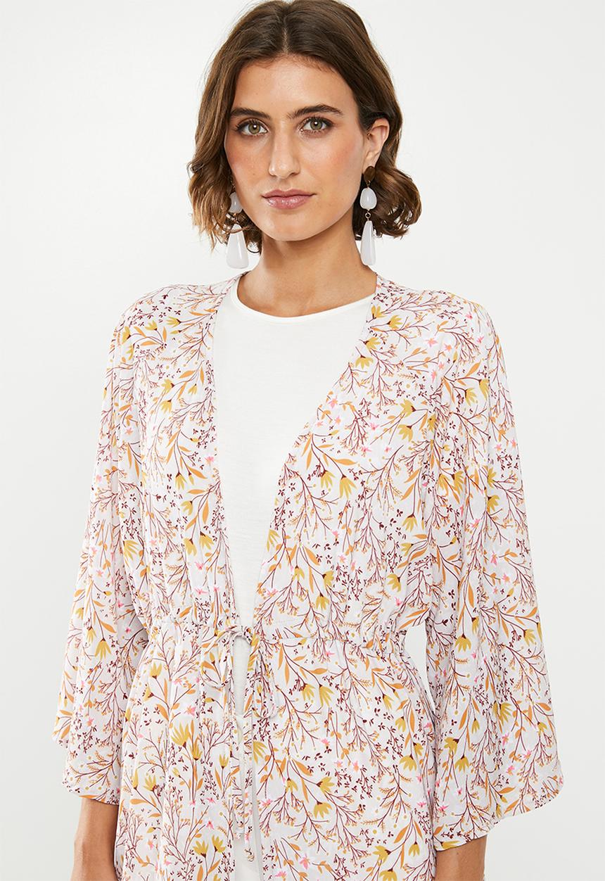 edit - Draw waist kimono - multi 