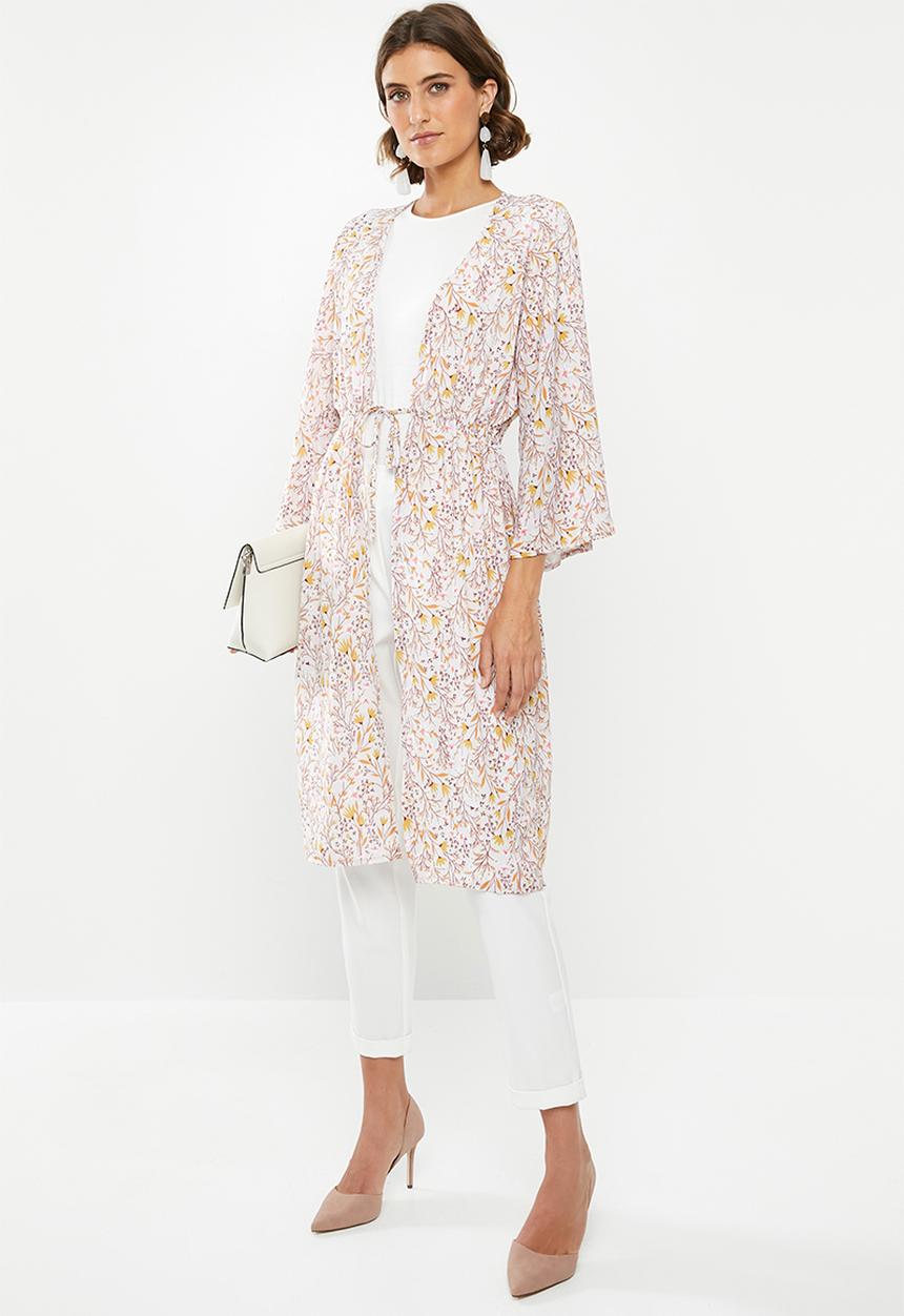 edit - Draw waist kimono - multi 