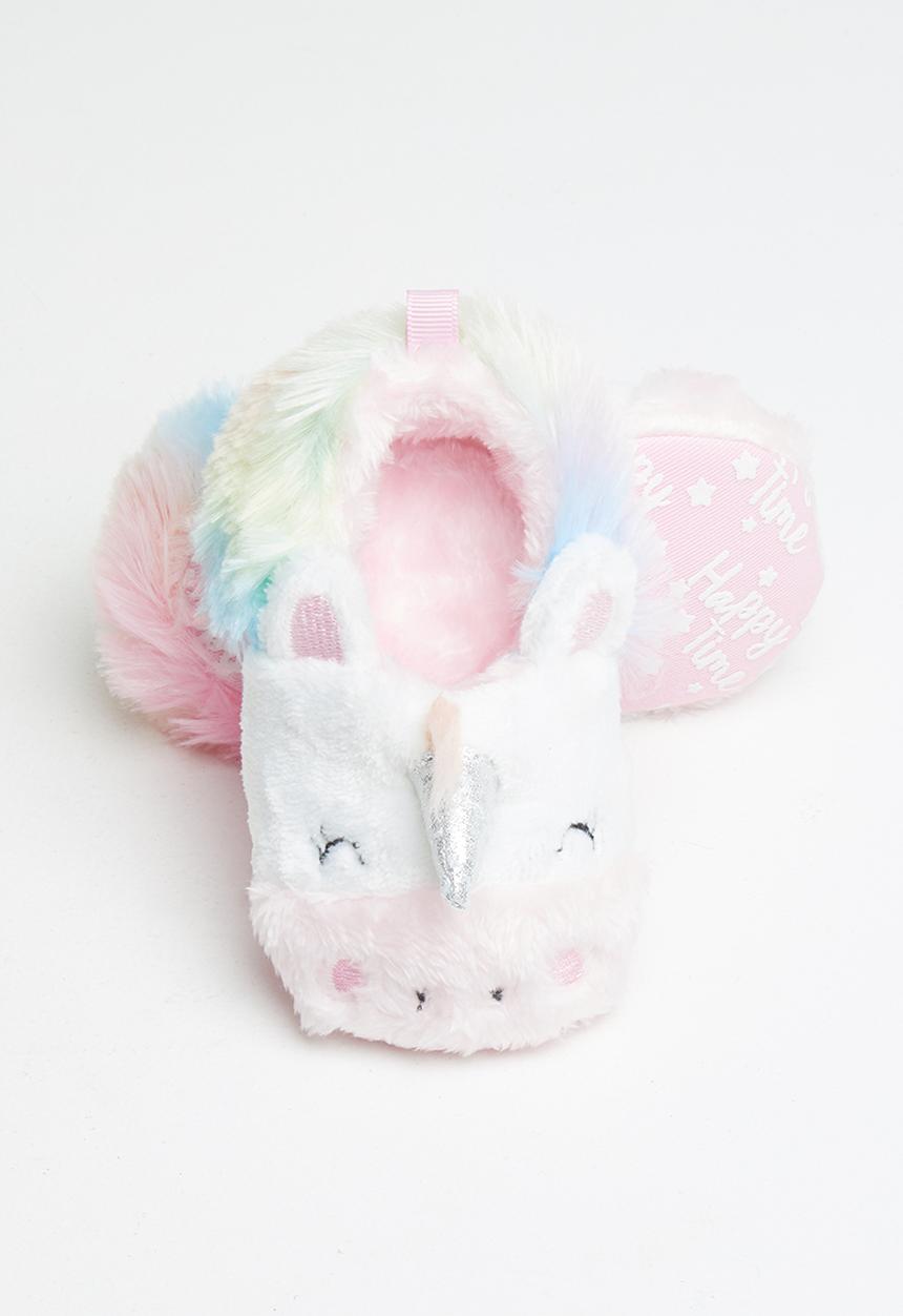 Pop Candy - Baby unicorn slipper - multi