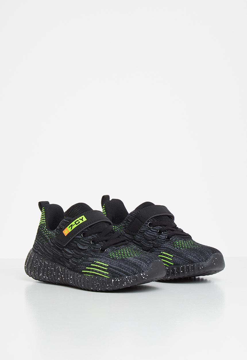 Pop Candy - Boys 7-cy sneaker - black