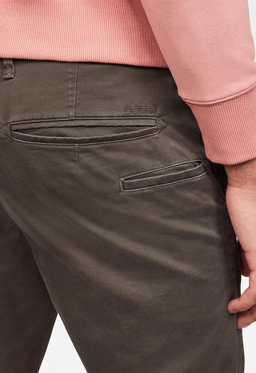 G-STAR - Vetar slim fit chino - asfalt