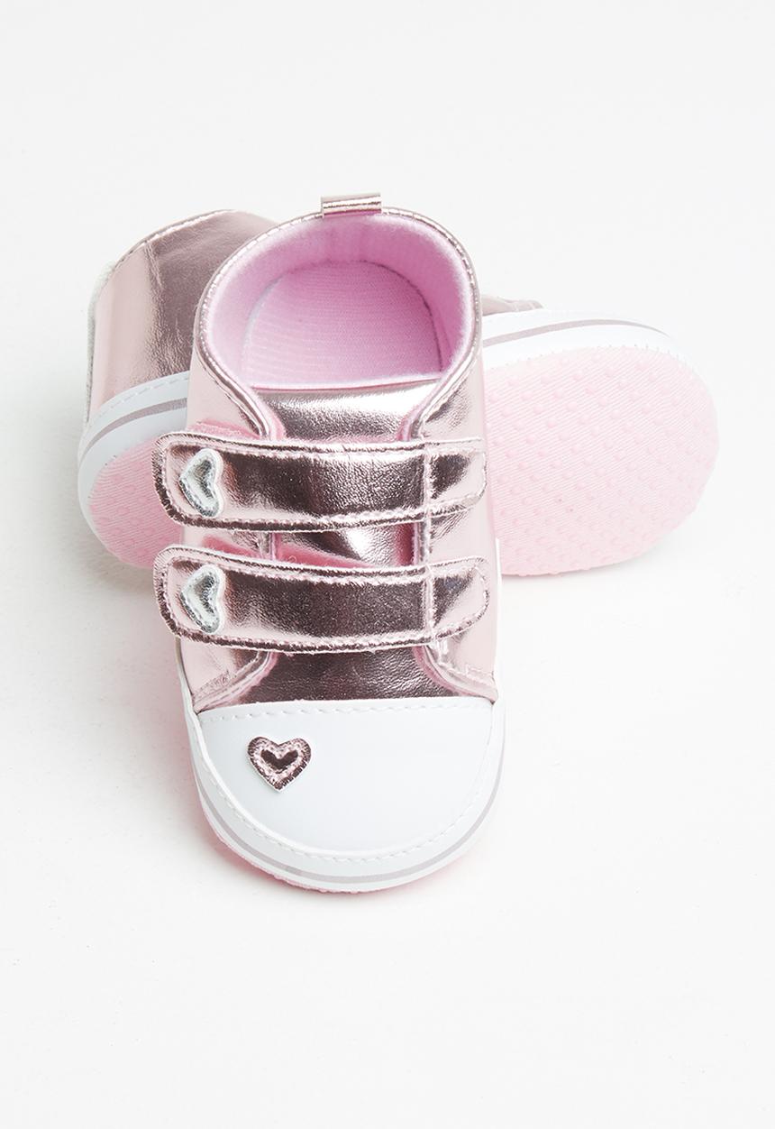 Pop Candy - Baby metallic sneaker - pink