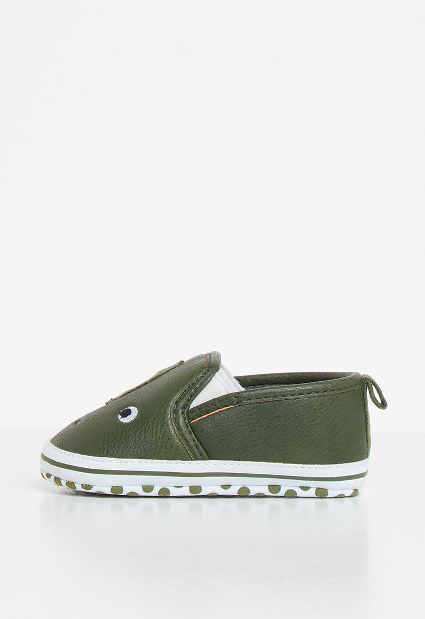 Pop Candy - Baby slip on shoe - green