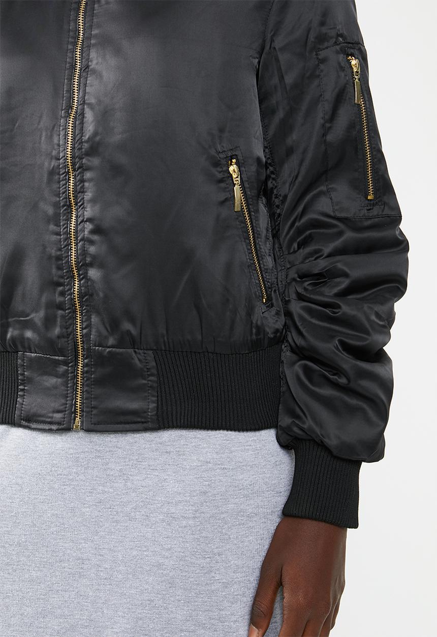 STYLE REPUBLIC - Womens bomber jacket - black