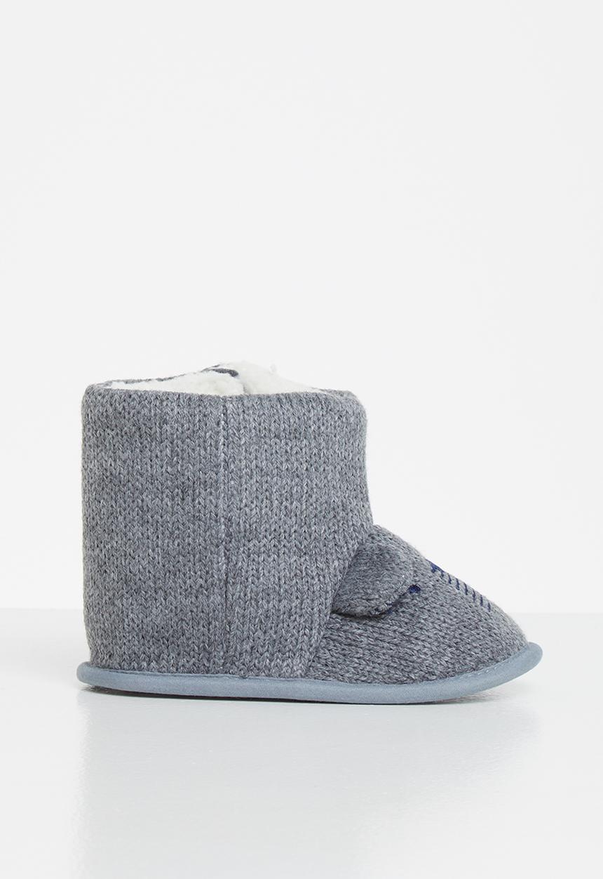 Pop Candy - Puppy booties - grey
