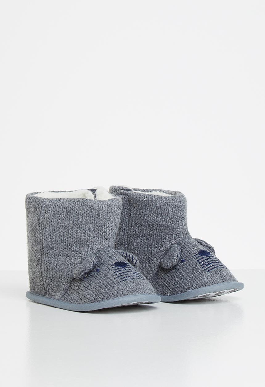 Pop Candy - Puppy booties - grey