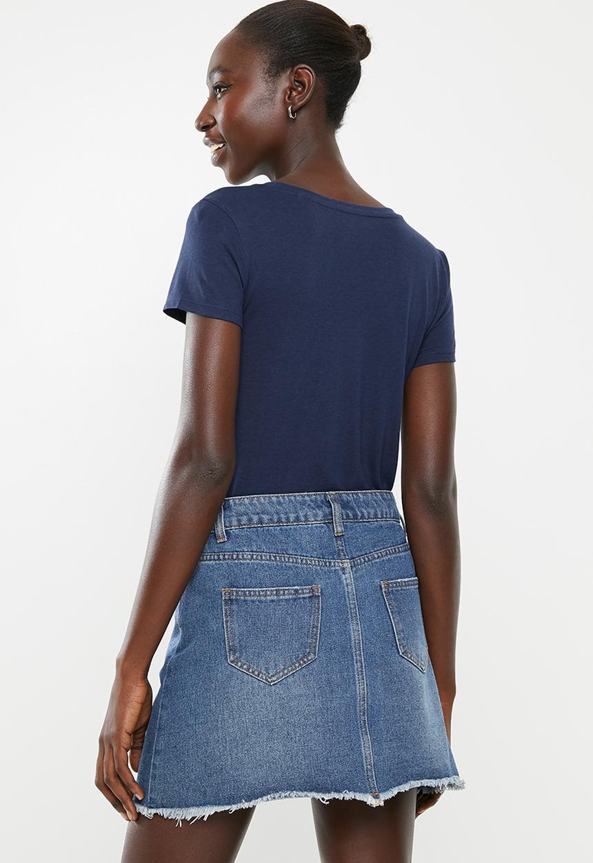 GUESS - Baby crew logo tee - navy