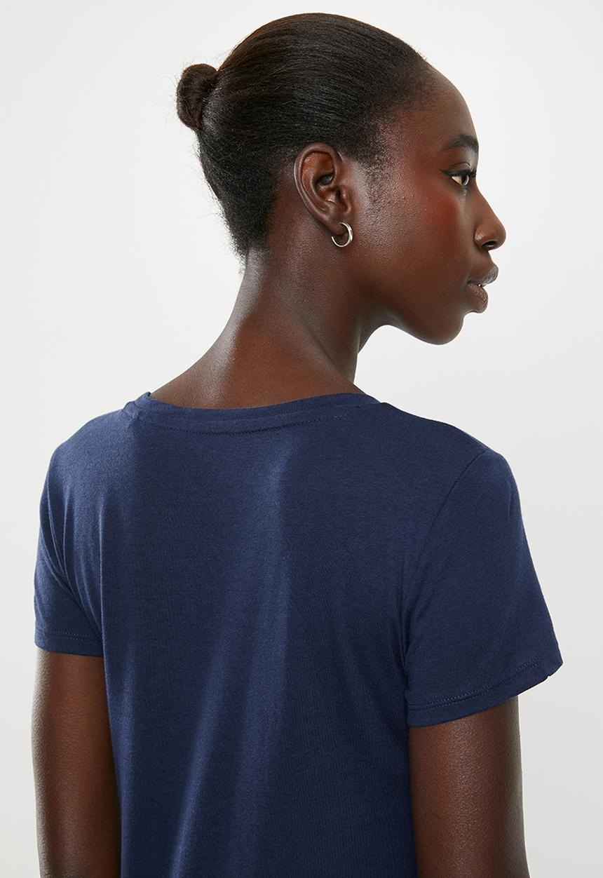 GUESS - Baby crew logo tee - navy