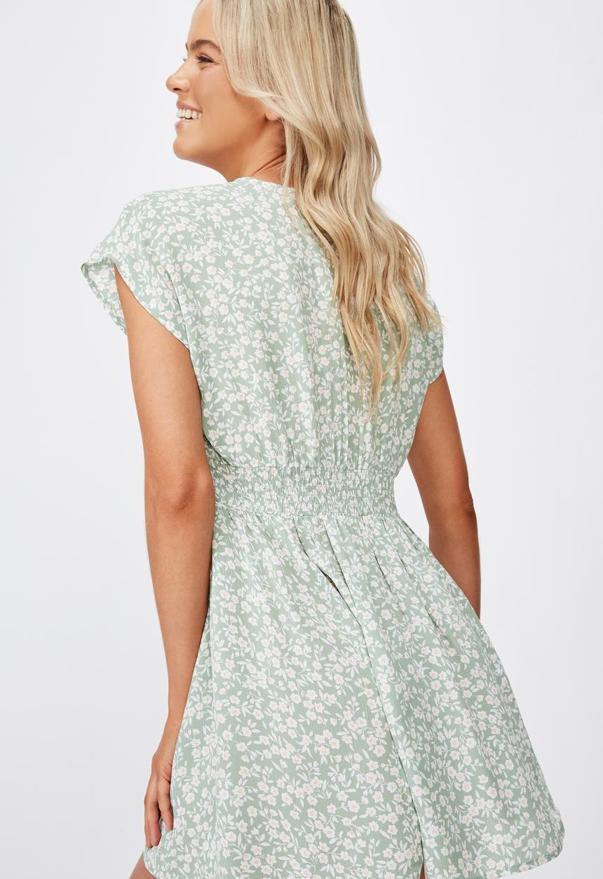 Cotton On - Woven ultimate tea dress - taylah disty green bay