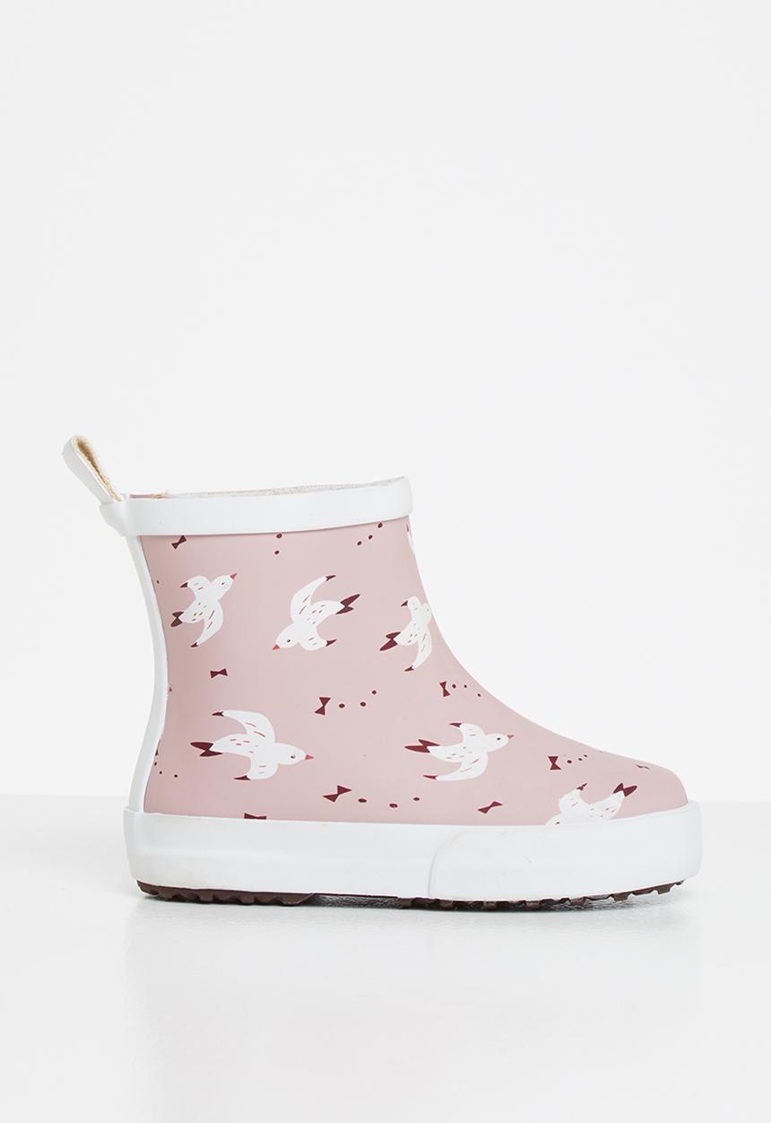 Pop Candy - Girls rainboots - pink & white