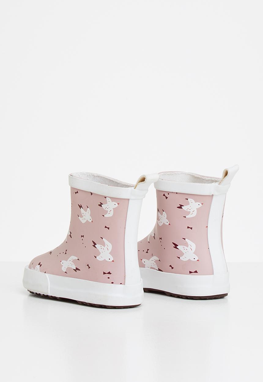 Pop Candy - Girls rainboots - pink & white