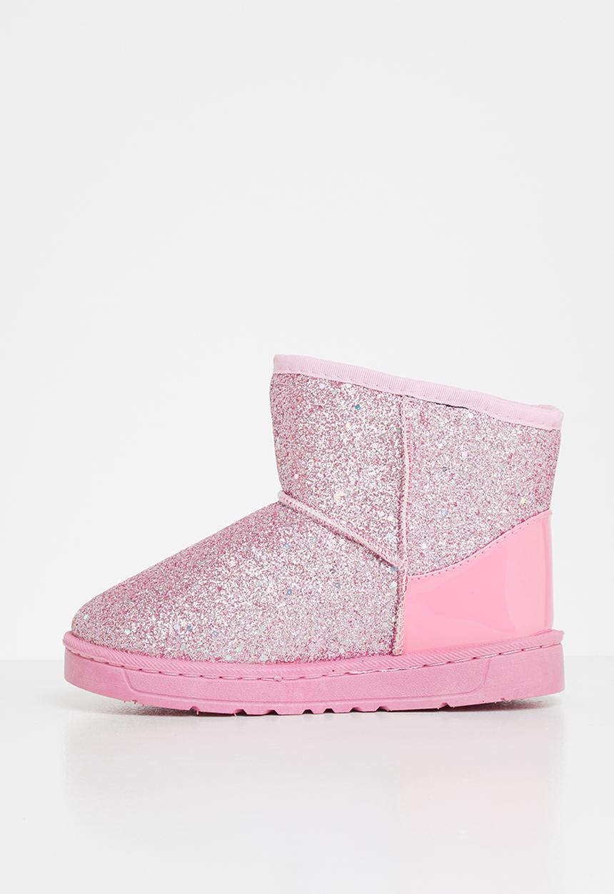 Pop Candy - Girls glitter boots - pink