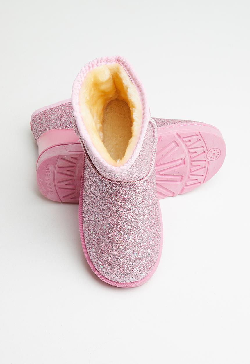Pop Candy - Girls glitter boots - pink