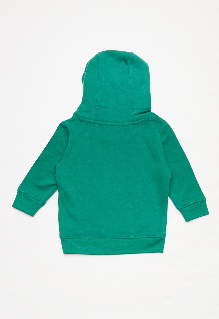 MINOTI - Boys hooded top - green 