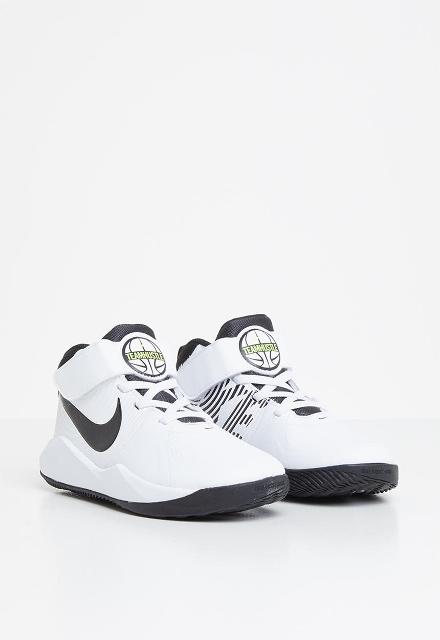 Nike - Team hustle 9 (ps) - white & black