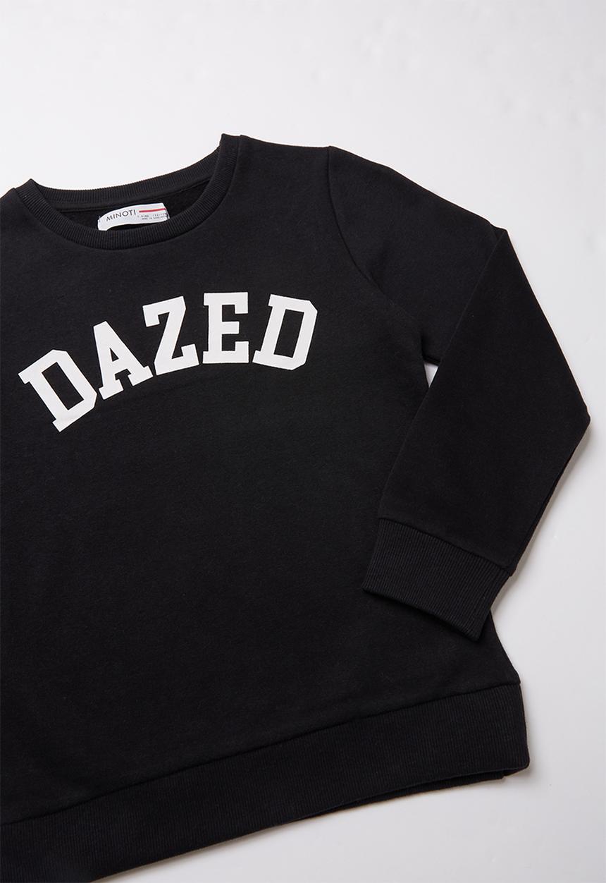 MINOTI - Dazed print sweatshirt - black