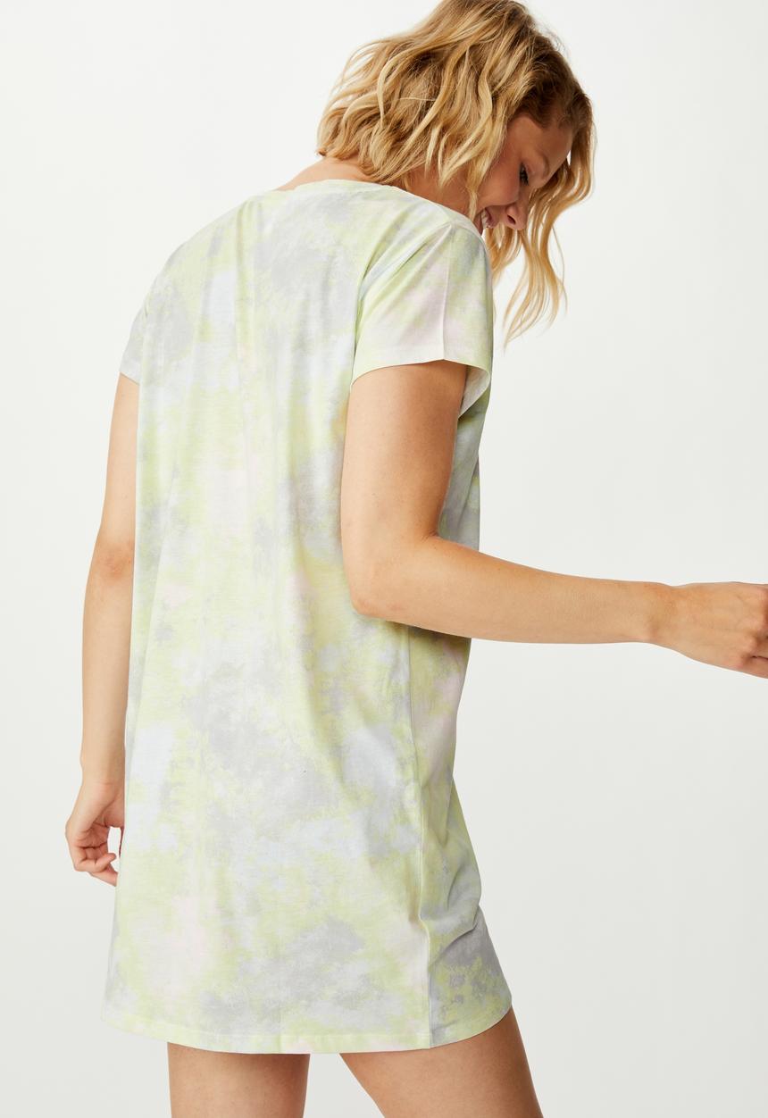 Cotton On - Dreamy sleep nightie - yellow & grey 