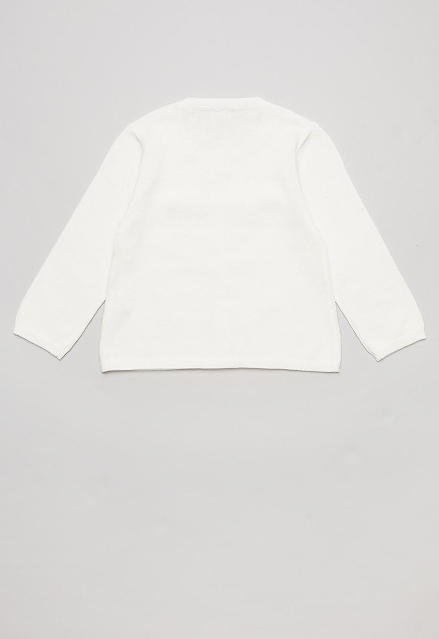Pop Candy - Cardigan with bows - cream
