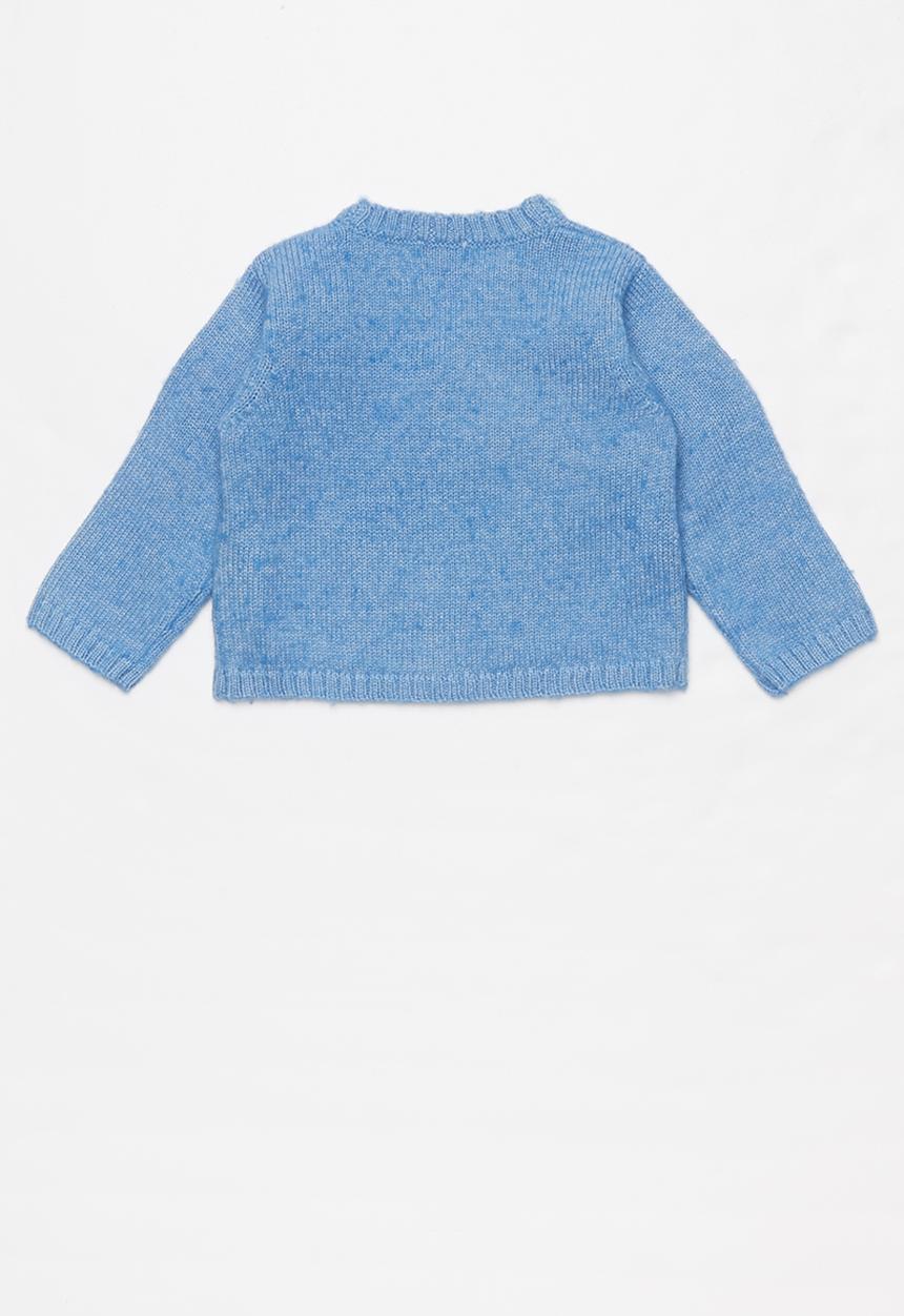 Pop Candy - Wool blend cardigan - blue