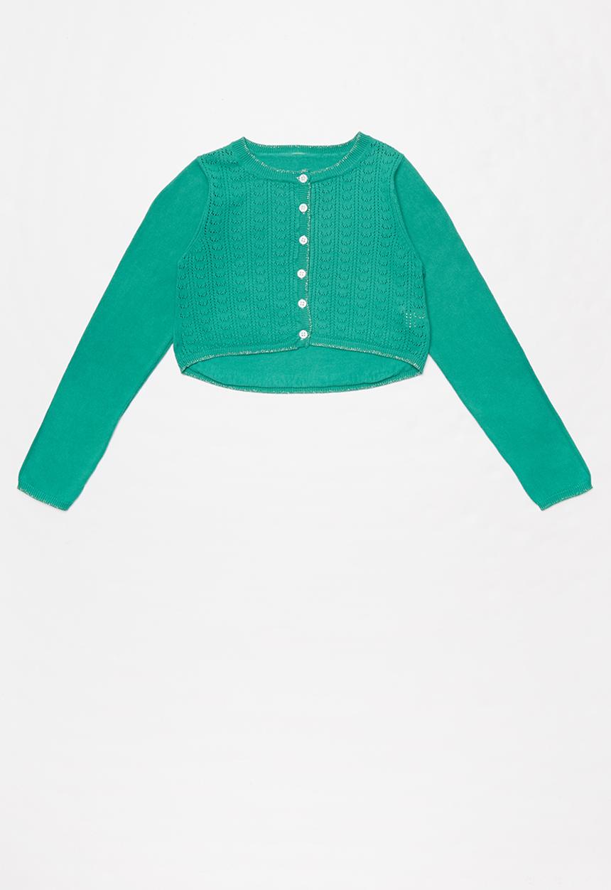 Pop Candy - Girls cardigan - green