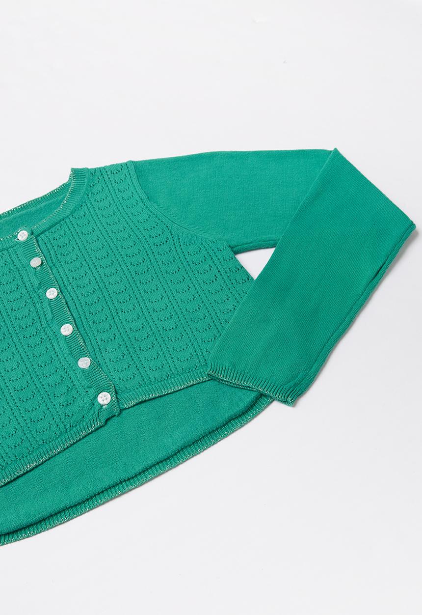 Pop Candy - Girls cardigan - green