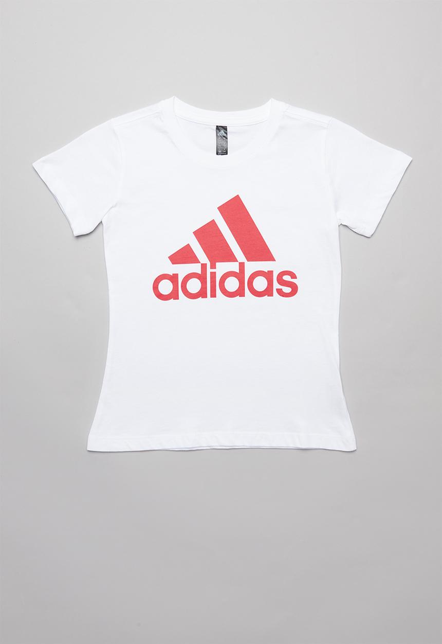adidas Performance - Short sleeve tee - white & pink