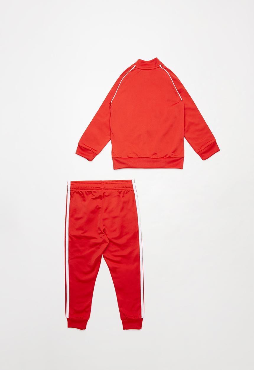 adidas Originals - Superstar suit - red & white