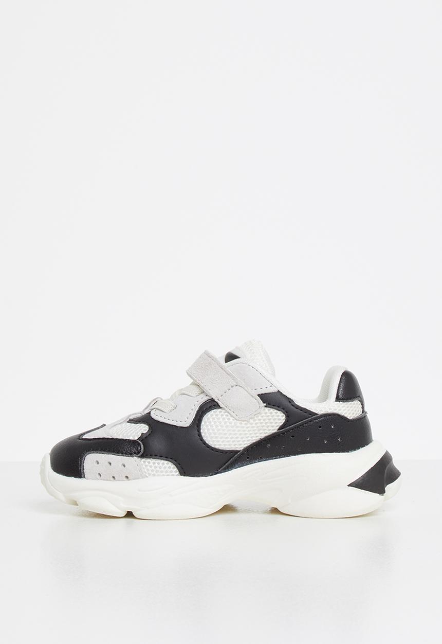 Pop Candy - Boys sneaker - black & white