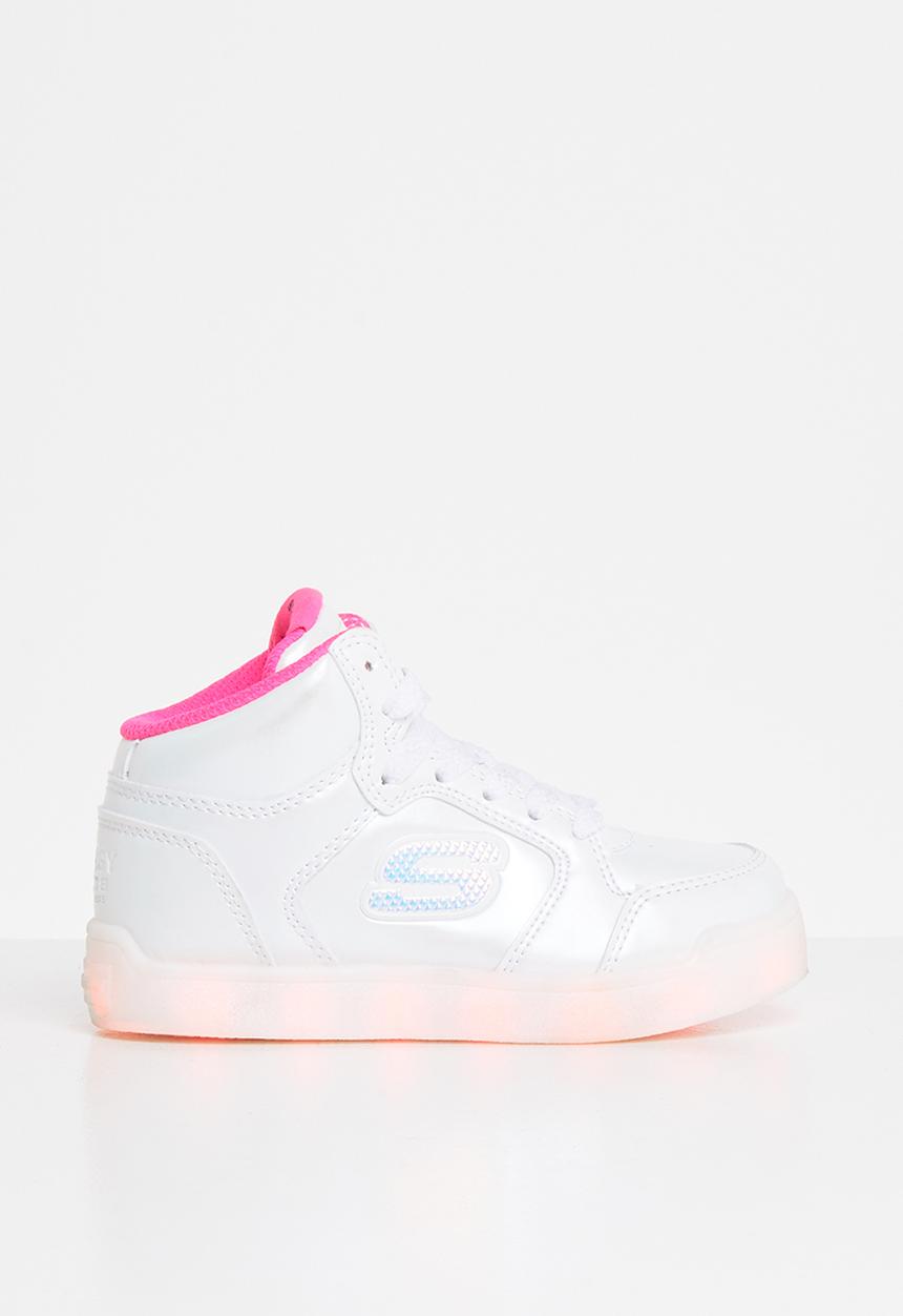 Skechers - Girls light-up e-pro - white