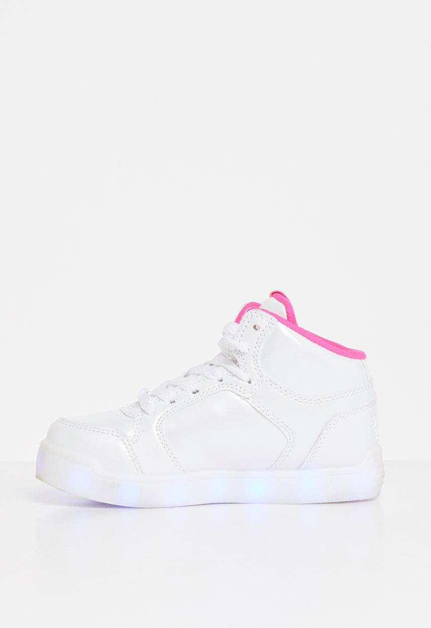 Skechers - Girls light-up e-pro - white