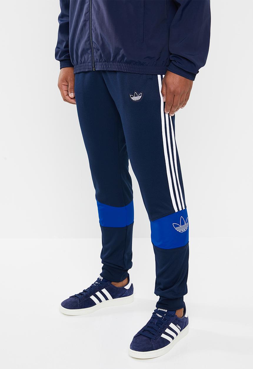 adidas Originals - Bandrix tracksuit pants - navy & white