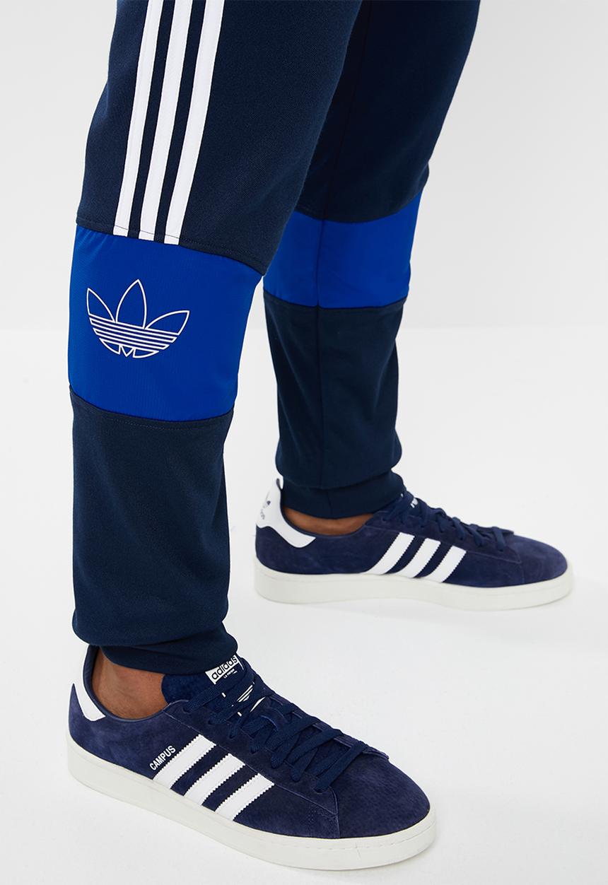 adidas Originals - Bandrix tracksuit pants - navy & white