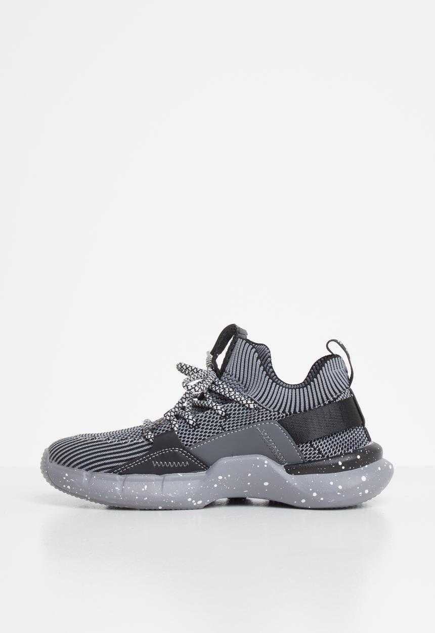 Pop Candy - Boys sneaker - - black & grey