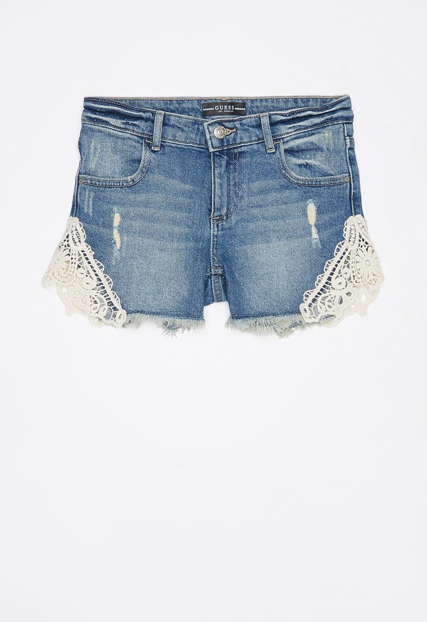 GUESS - Teens denim short - blue