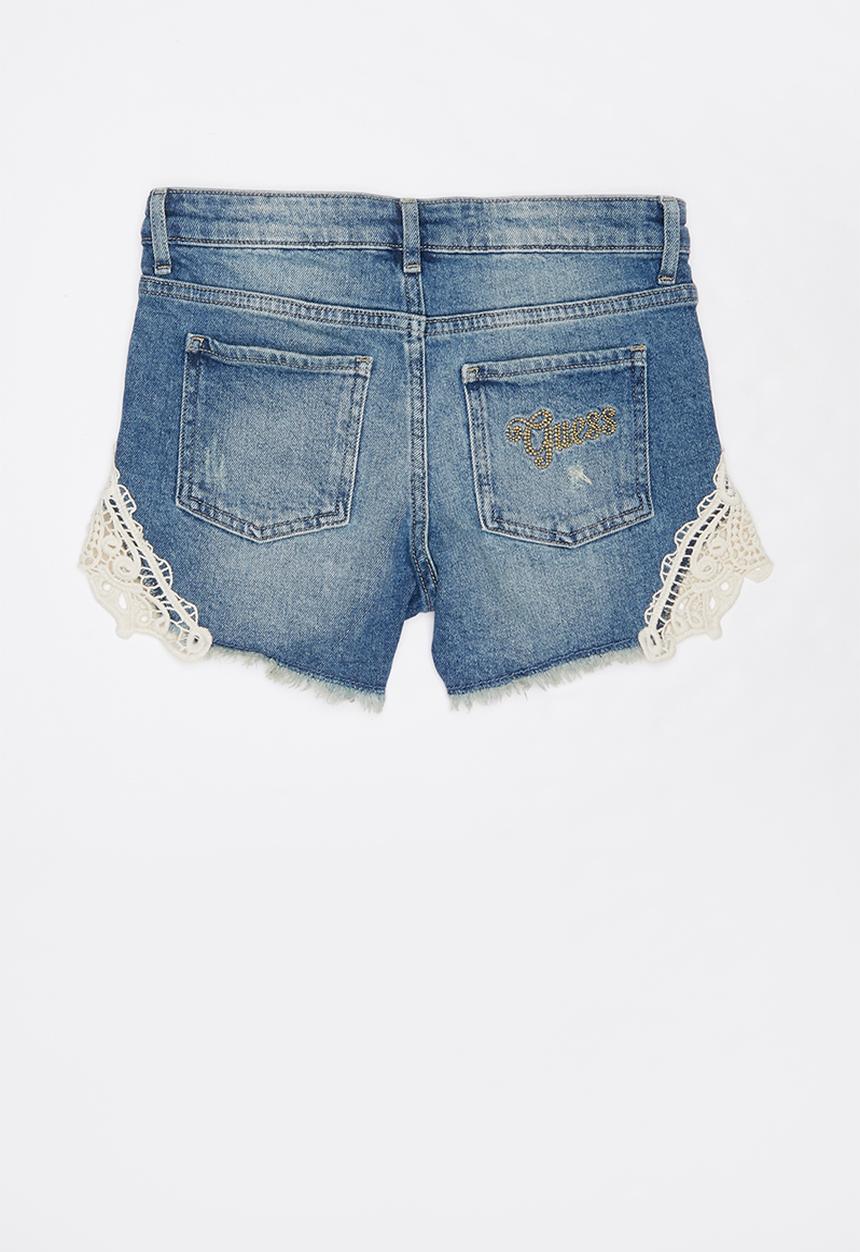 GUESS - Teens denim short - blue