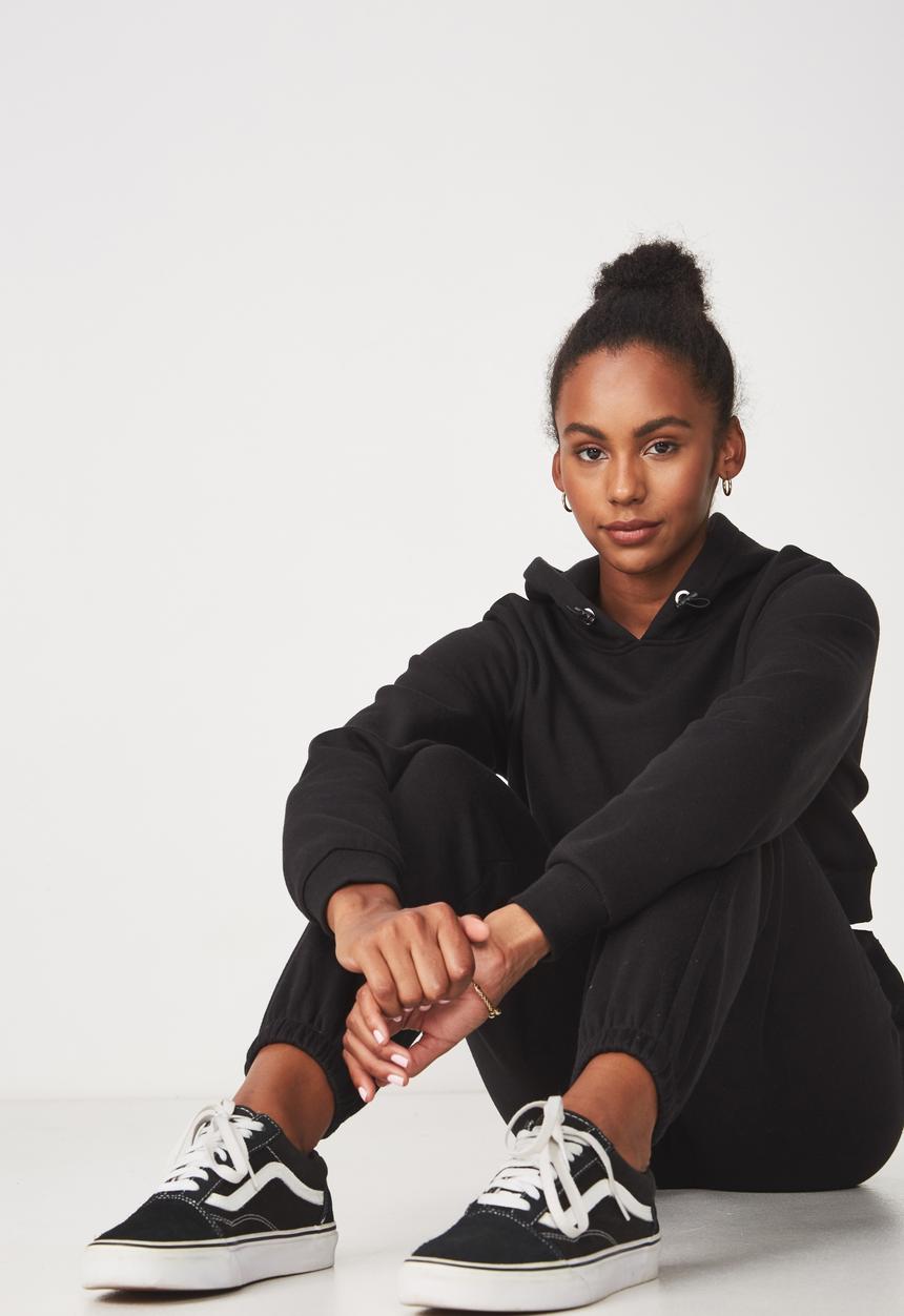 Factorie - Classic trackpants - black