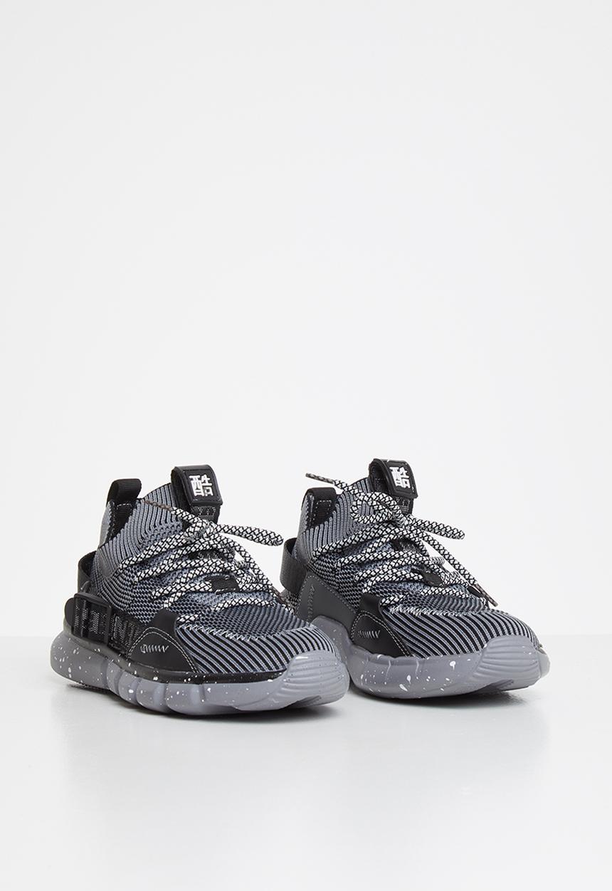 Pop Candy - Boys sneaker - - black & grey