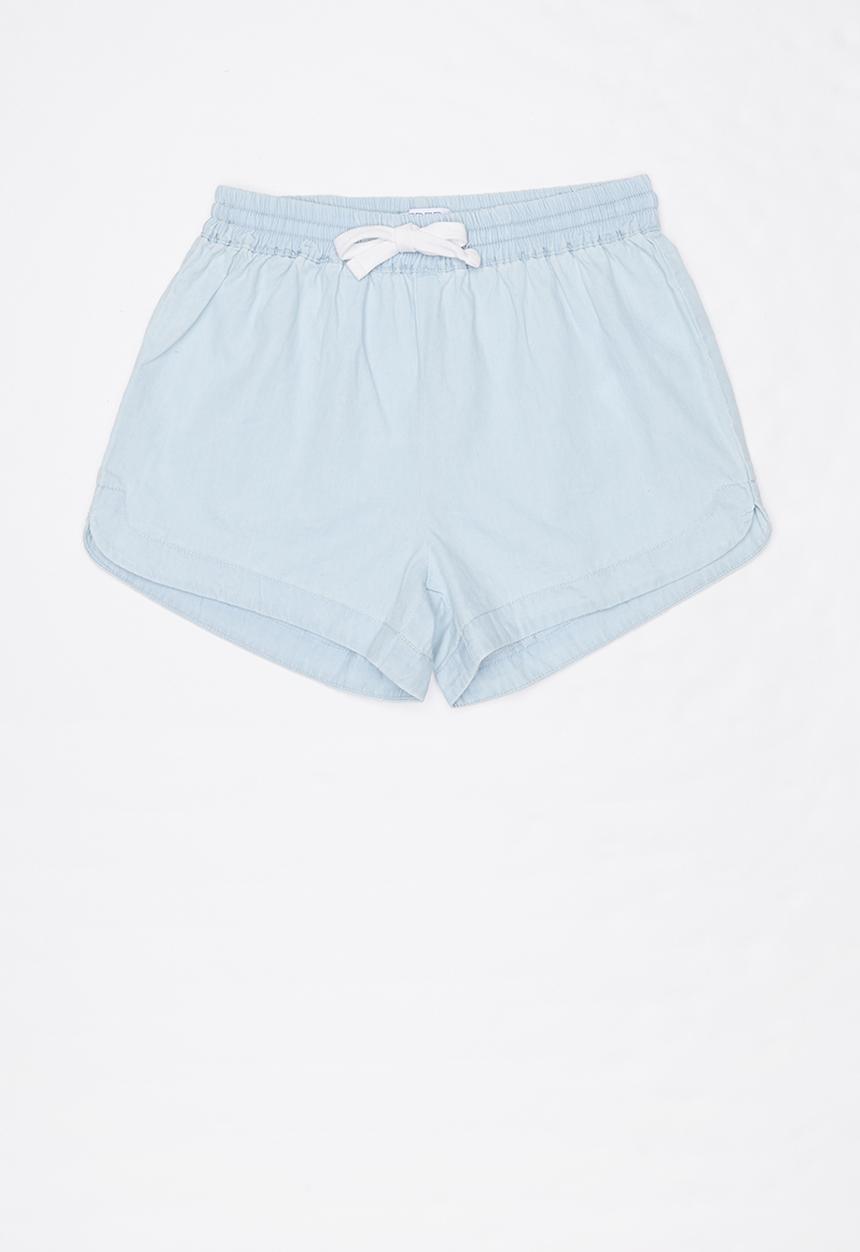Free by Cotton On - Willow woven short - blue