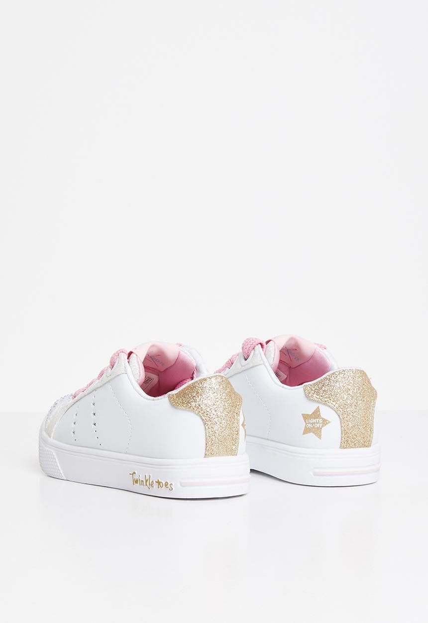 Skechers - Girls twinkle breeze 2.0 - white & pink