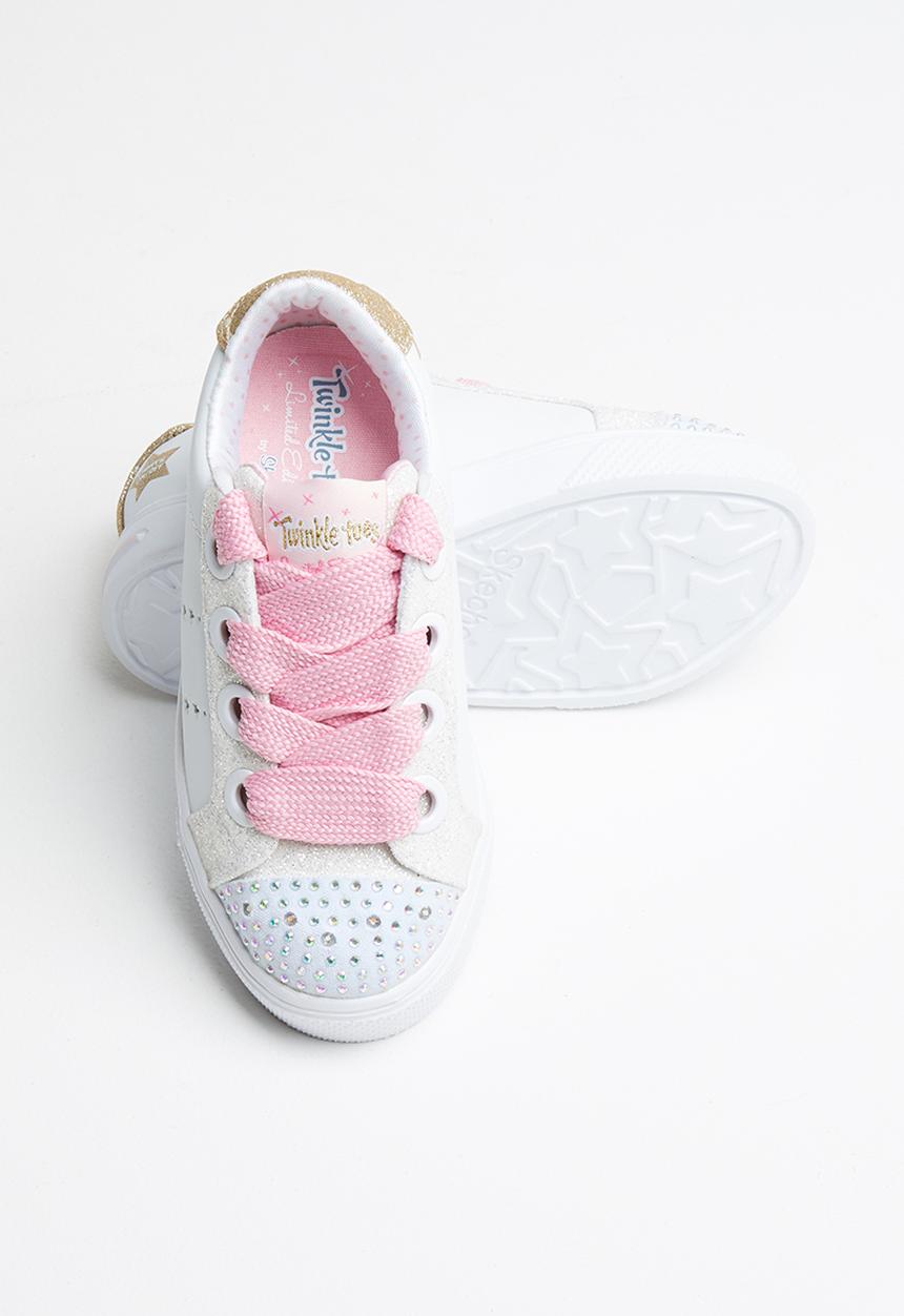 Skechers - Girls twinkle breeze 2.0 - white & pink