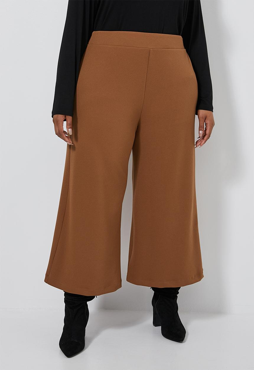 Superbalist - Wide leg culottes - tan