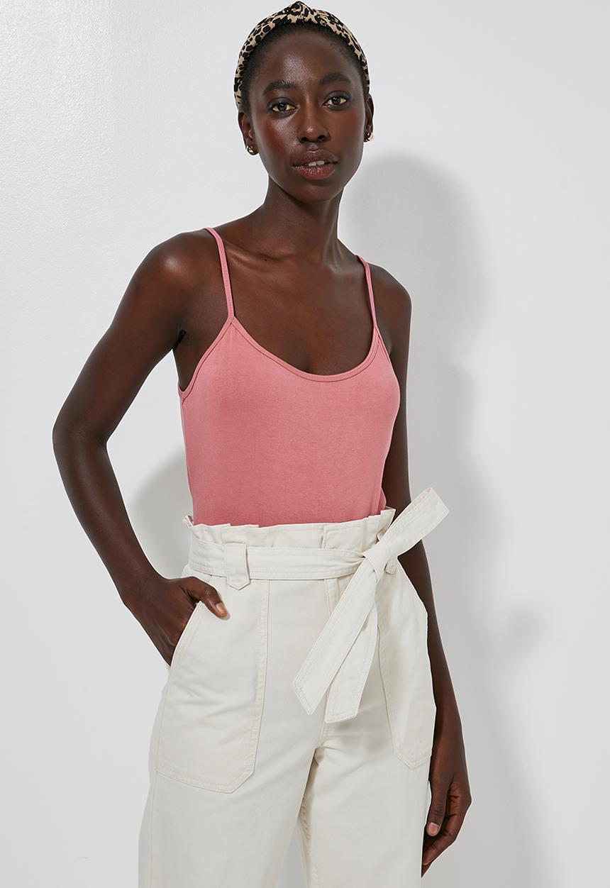 Superbalist - Plain cami - dusty pink